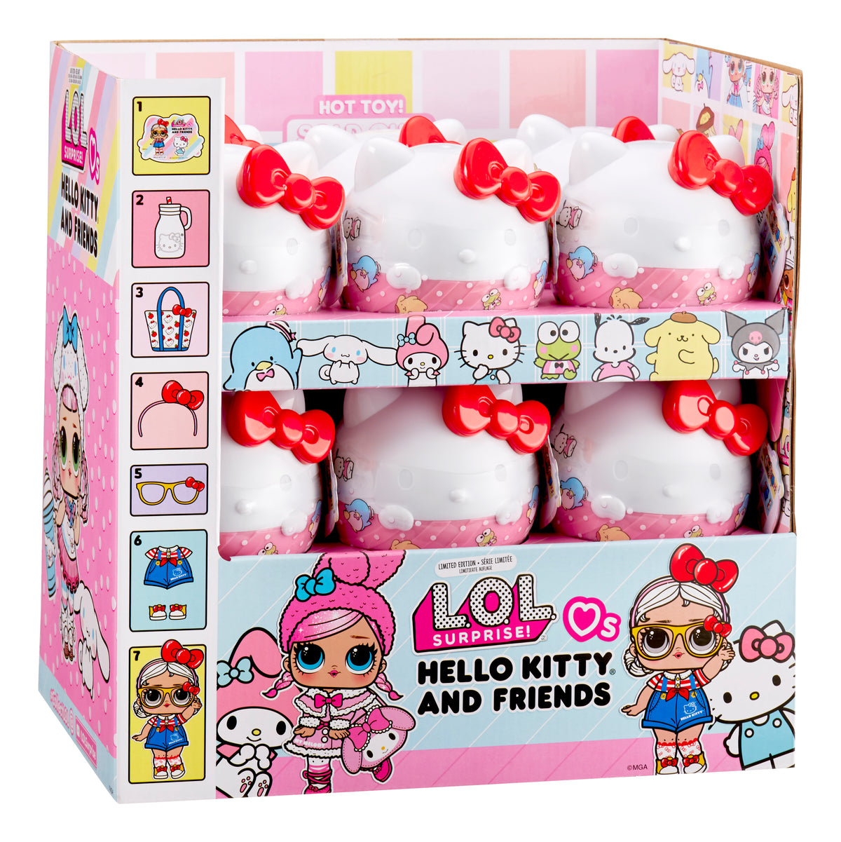 LOL Surprise Loves Hello Kitty & Friends Tots asstdd (PDQ)