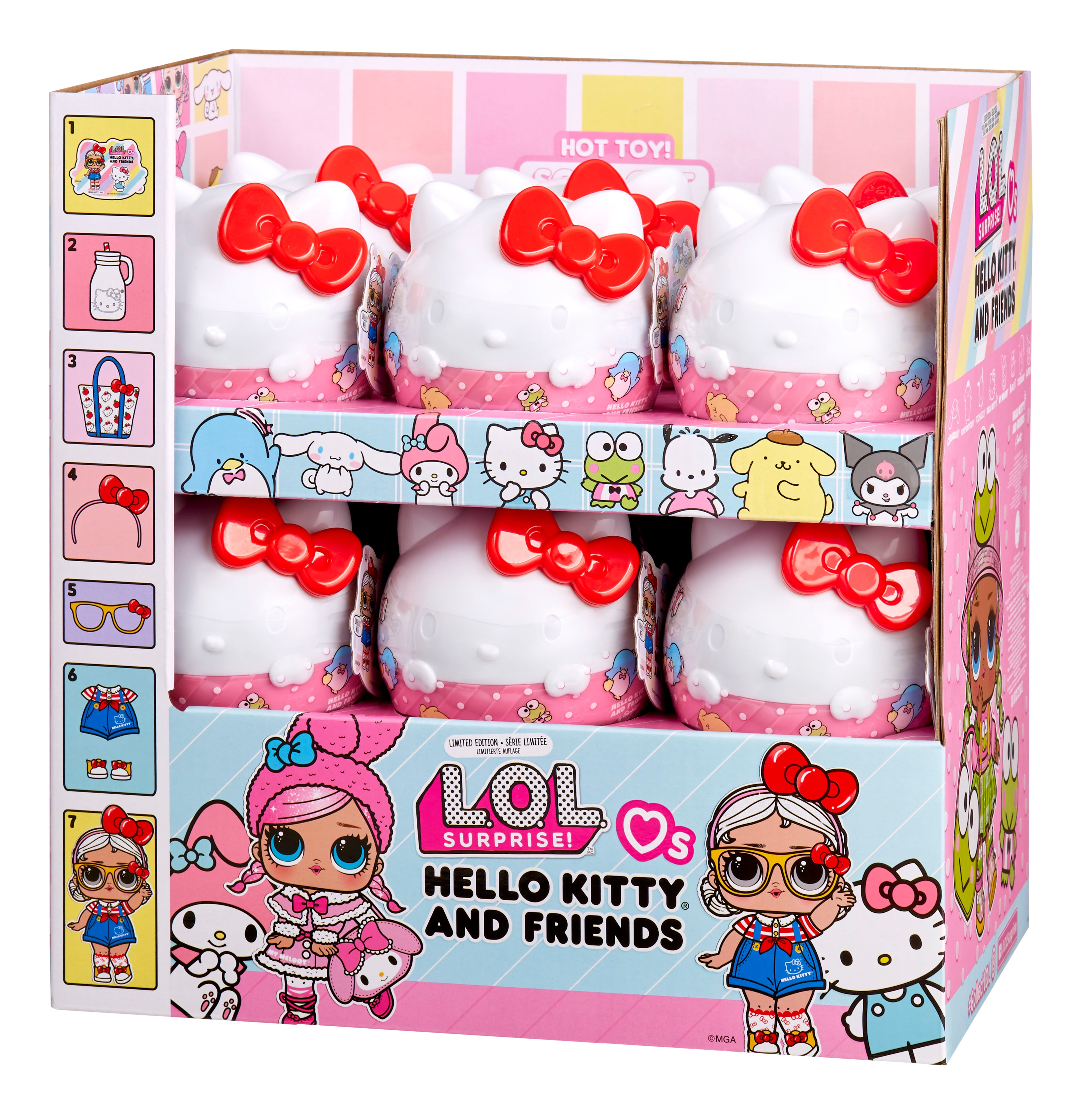 LOL Surprise Loves Hello Kitty & Friends Tots asstdd (PDQ)