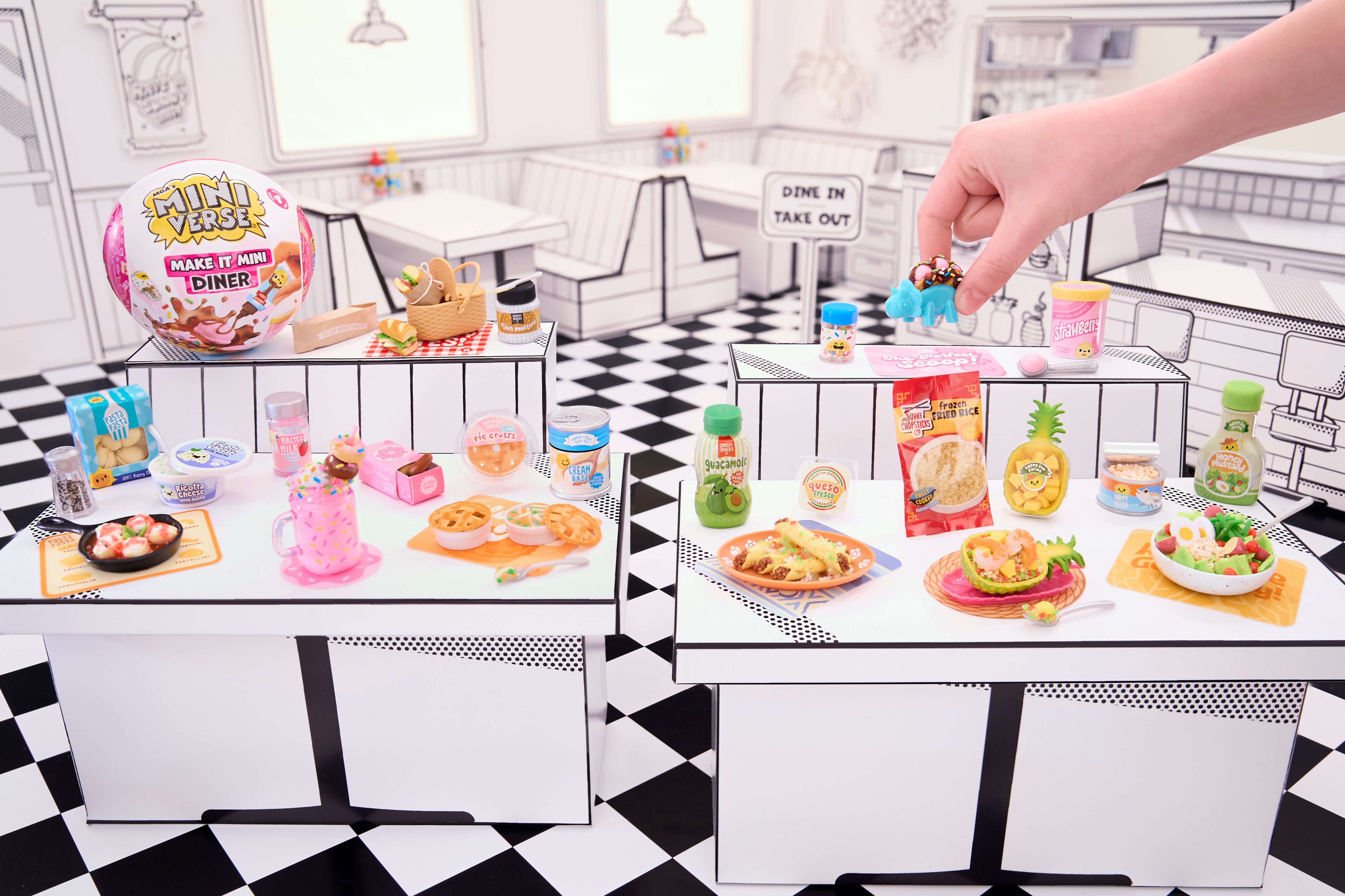 MGA's Miniverse Make It Mini Foods Diner (S4) (PDQ)