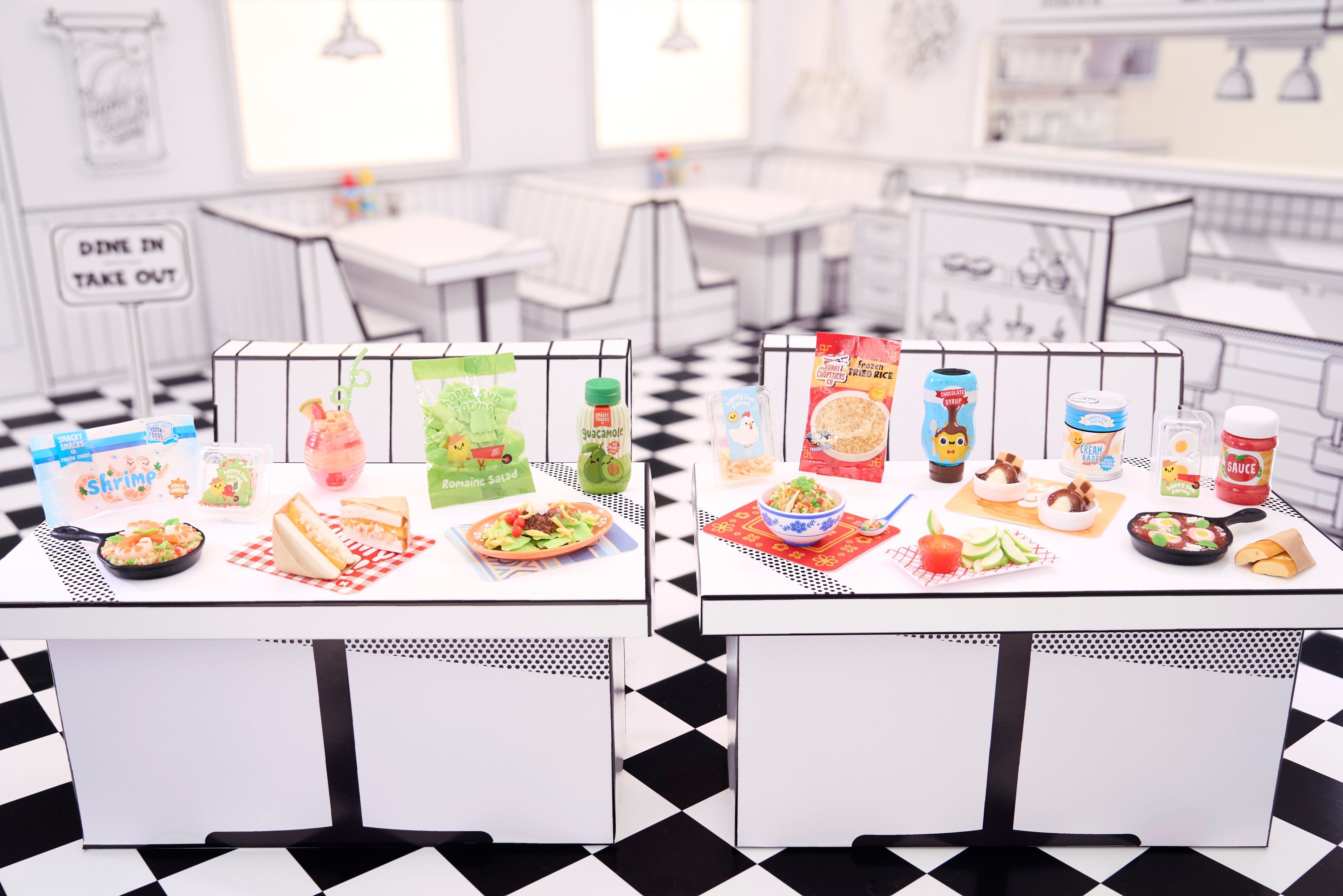 MGA's Miniverse Make It Mini Foods Diner (S4) (PDQ)