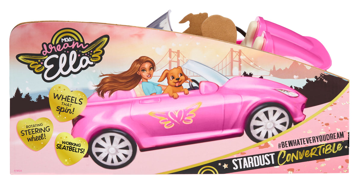 MGA's Dream Ella Stardust Convertible (Pink)