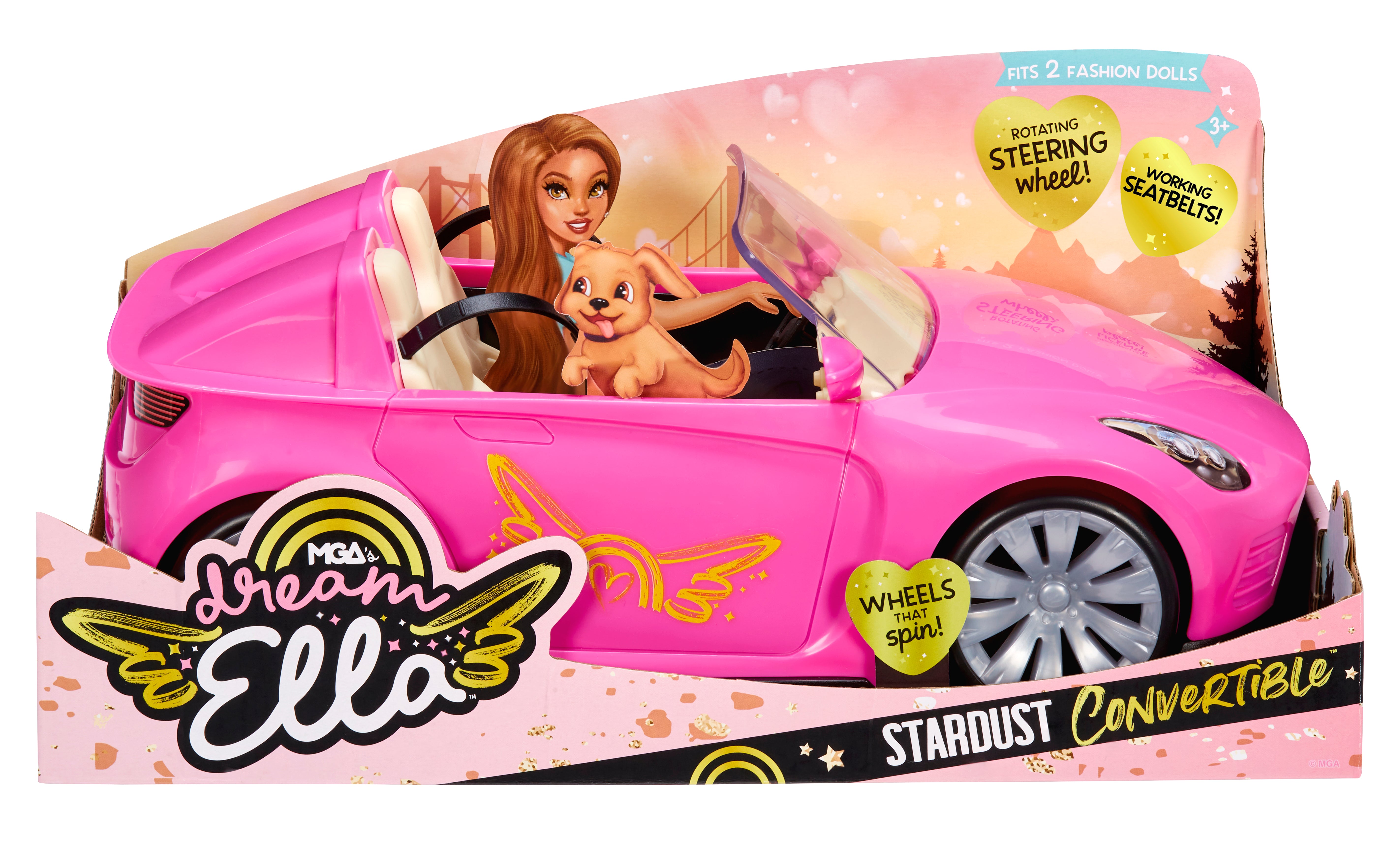 MGA's Dream Ella Stardust Convertible (Pink)