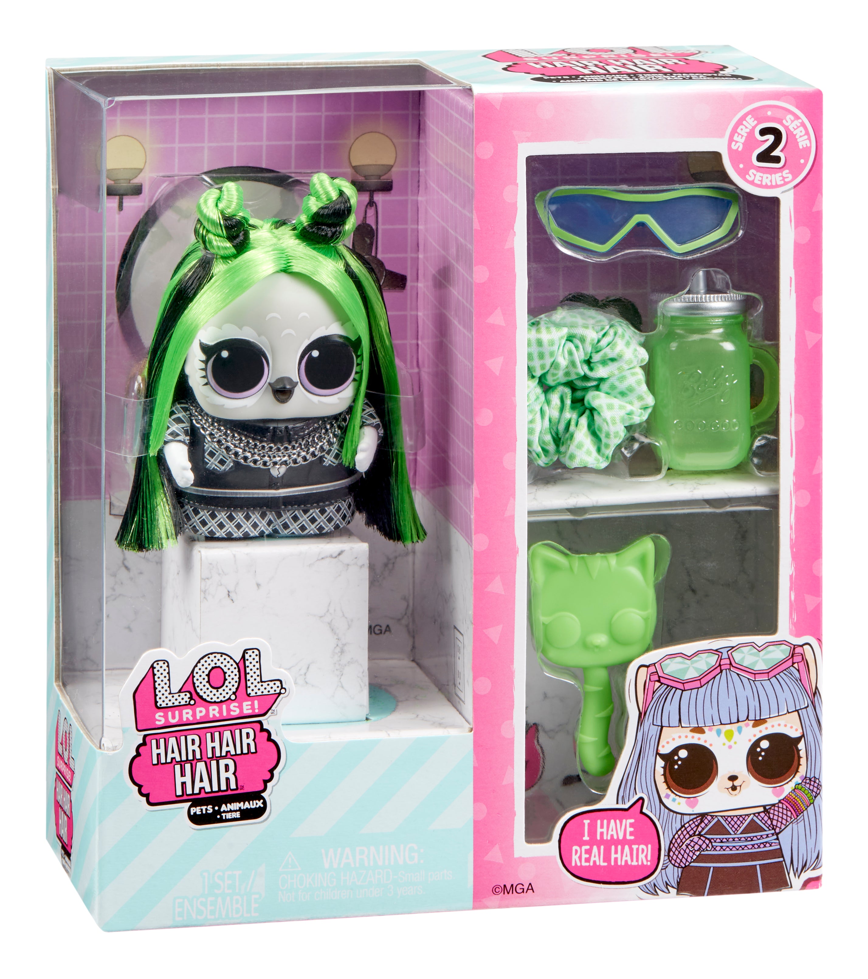 L.O.L. Surprise Hair Pets Asst in PDQ