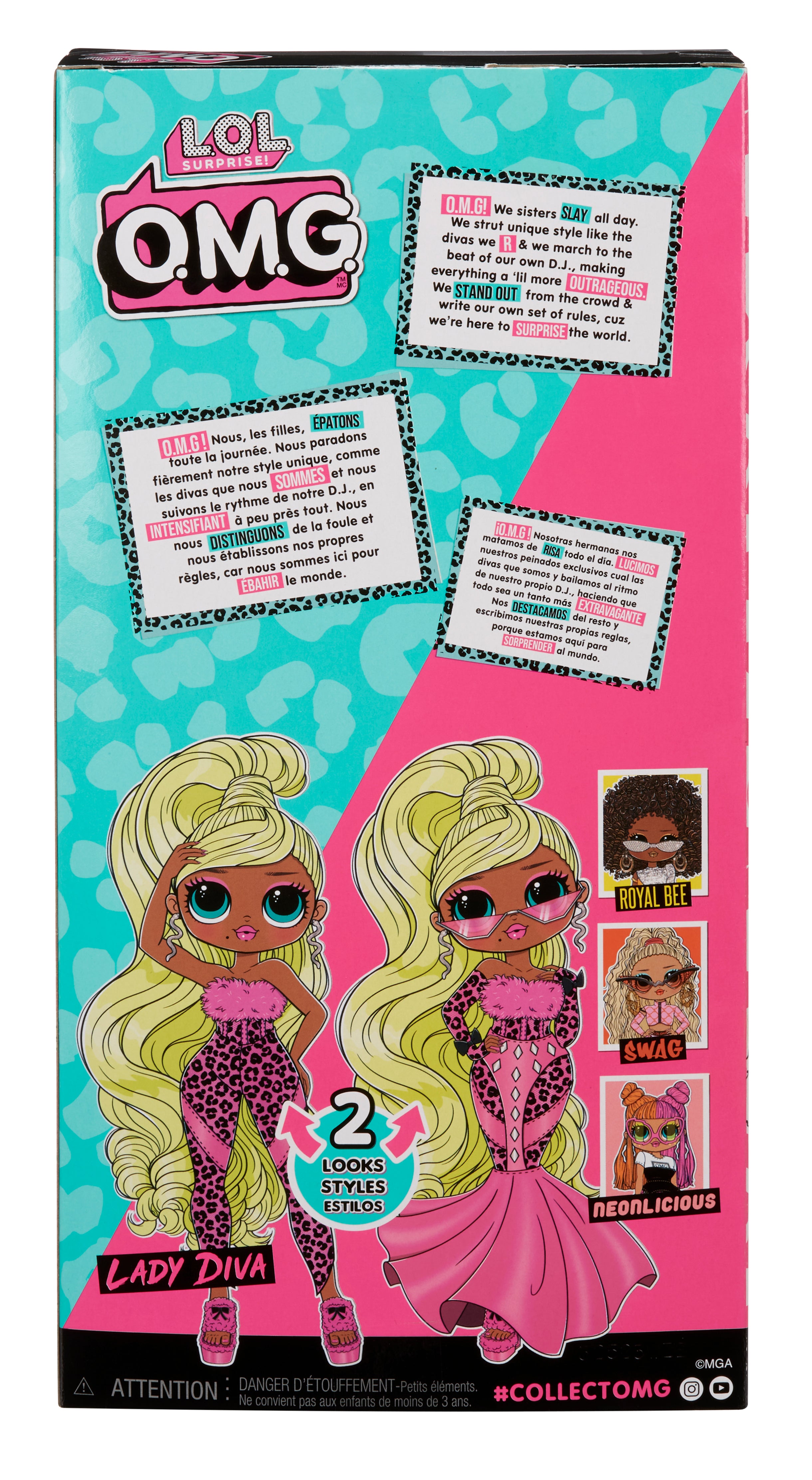 LOL Surprise OMG HoS Doll Lady Diva