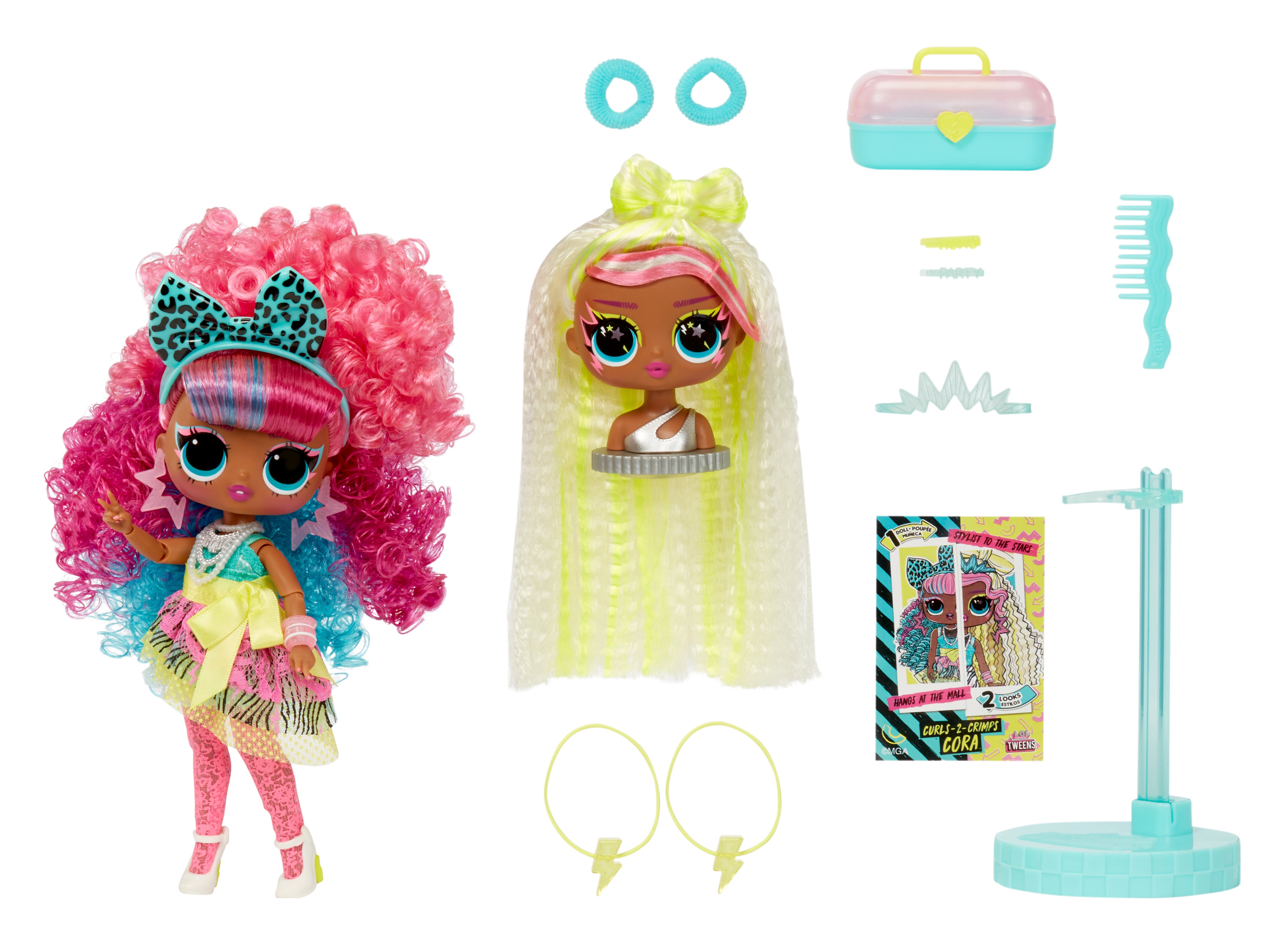 L.O.L. Surprise Tweens Surprise Swap Fashion Doll (Curls-2-Crimps Cora)