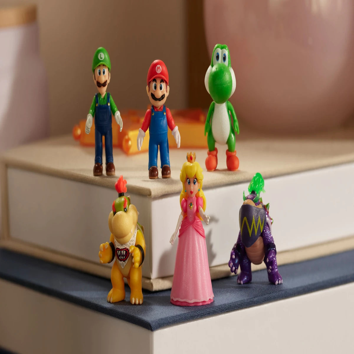 Nintendo Super Mario2 Movie Mini Fig w/Basic Accy Wave #1 Asst. 6