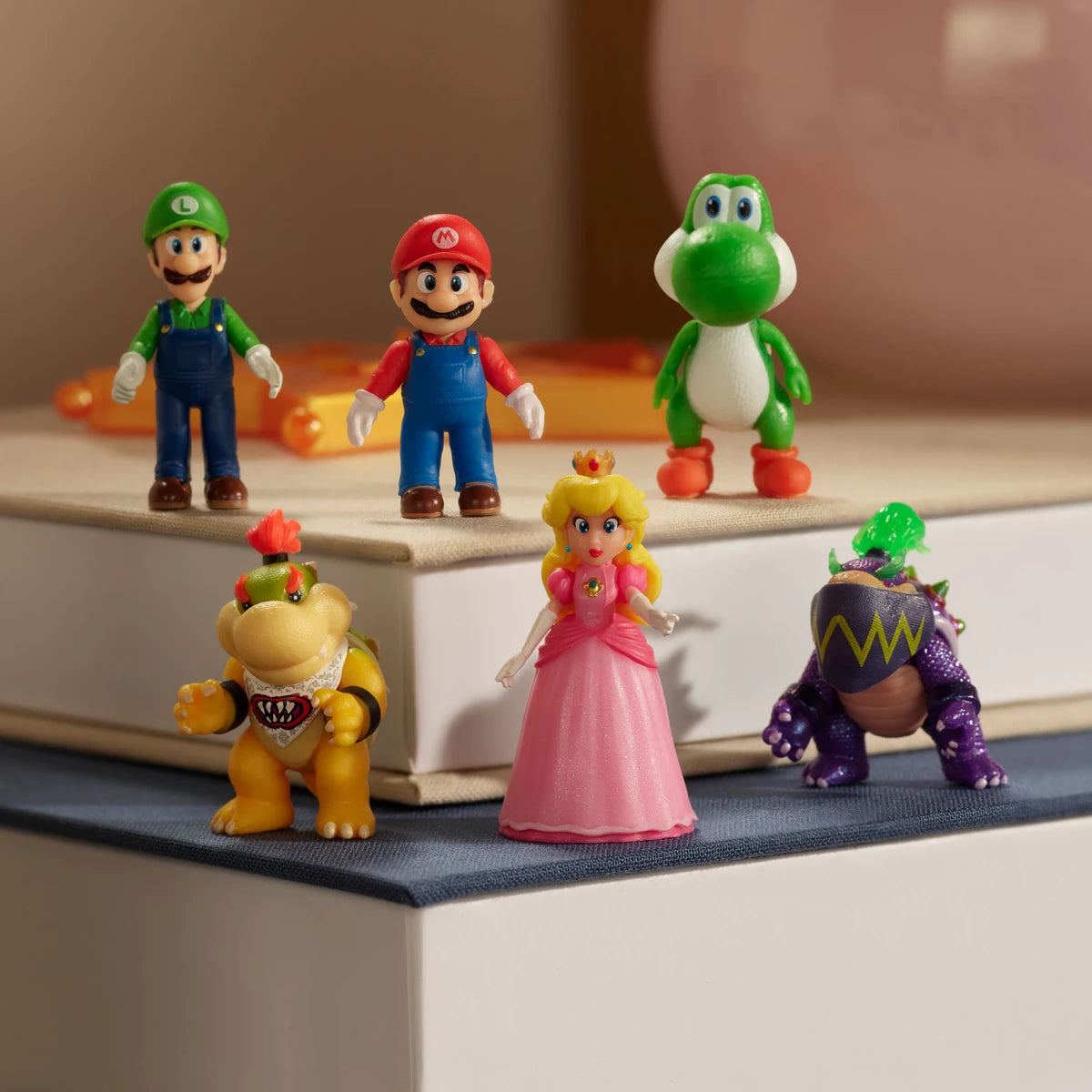 Nintendo Super Mario2 Movie Mini Fig w/Basic Accy Wave #1 Asst. 6