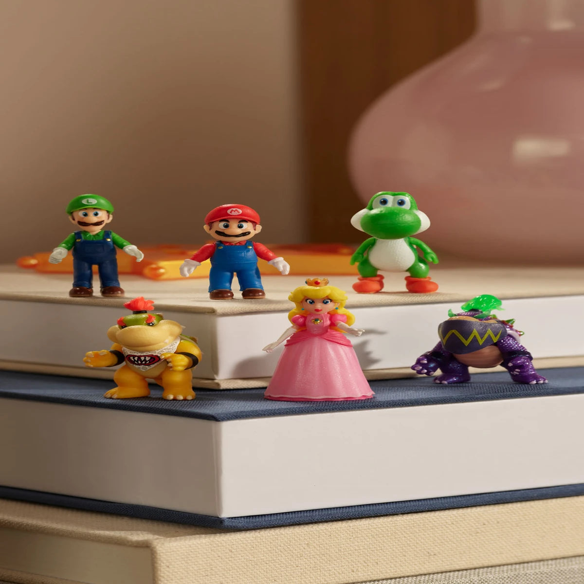 Nintendo Super Mario2 Movie Mini Fig w/Basic Accy Wave #1 Asst. 6