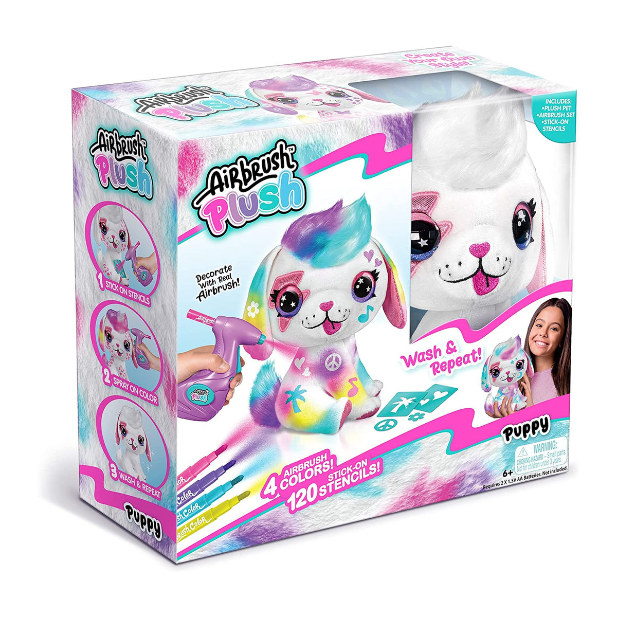 Airbrush Plush - Puppy