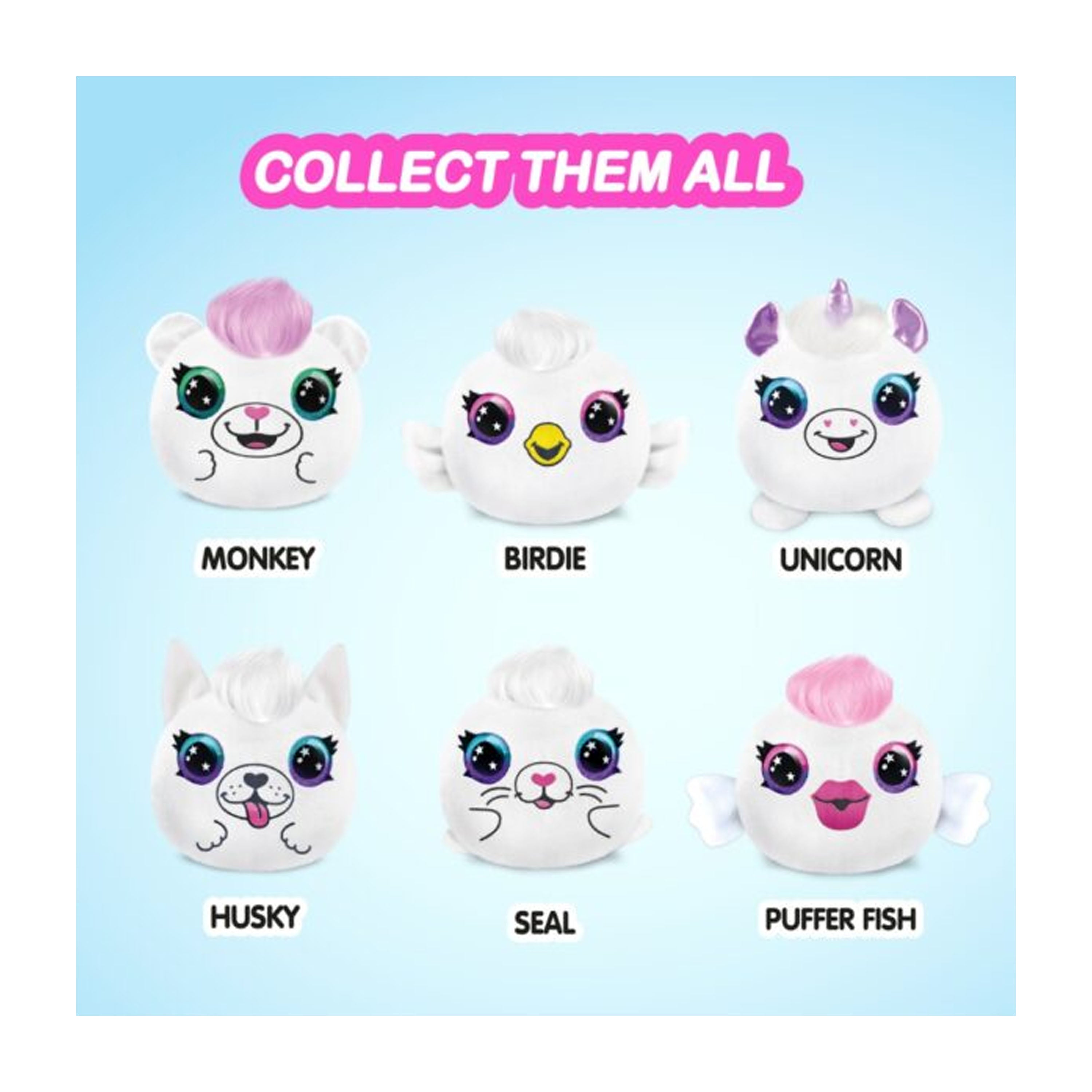 Airbrush Plush - Mini Mystery 2pack