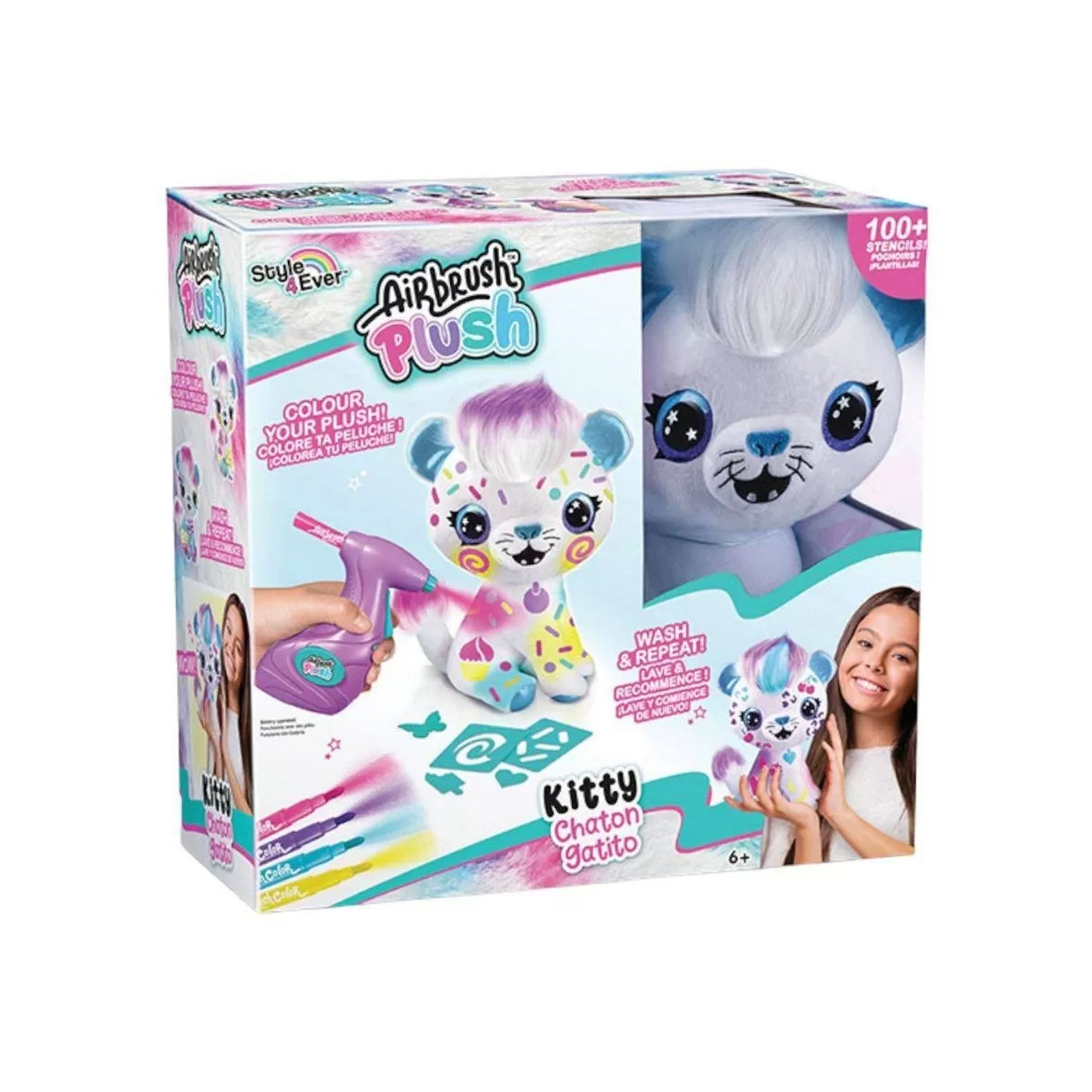 Airbrush Plush - Kitty