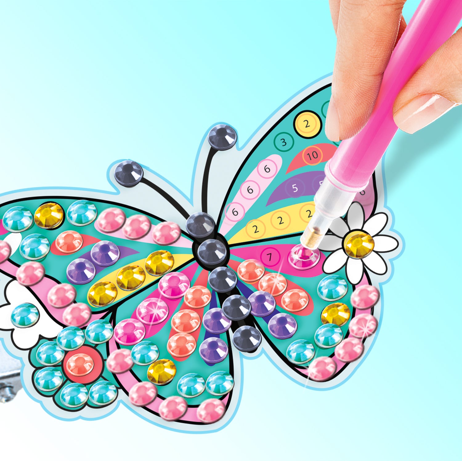 Diamond Art Hair clip set
