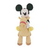 DISNEY PLUSH MICKEY ON CAMEL   14"