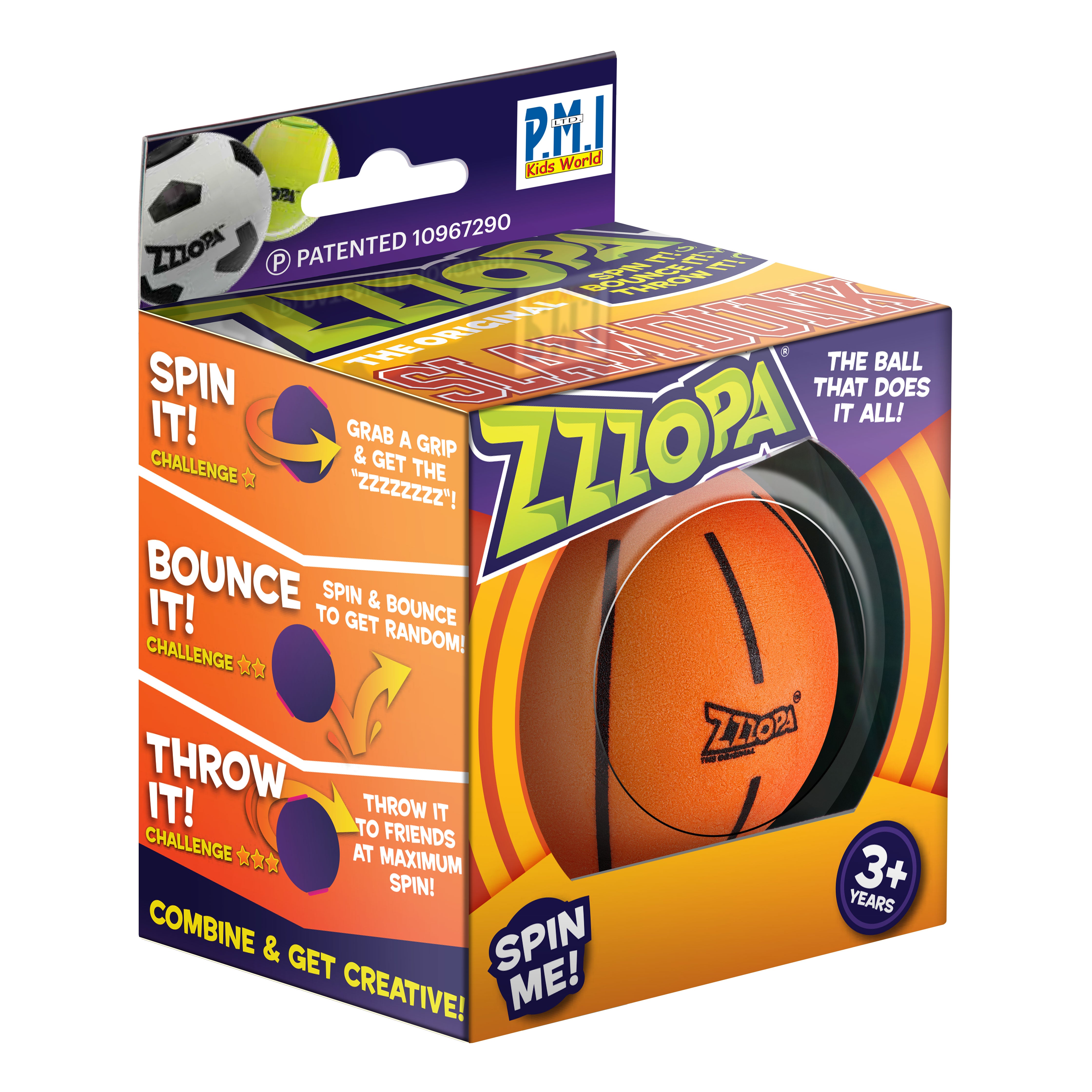 Zzzopa Ball Sport Range in 160 pcs In FSDU Asst.