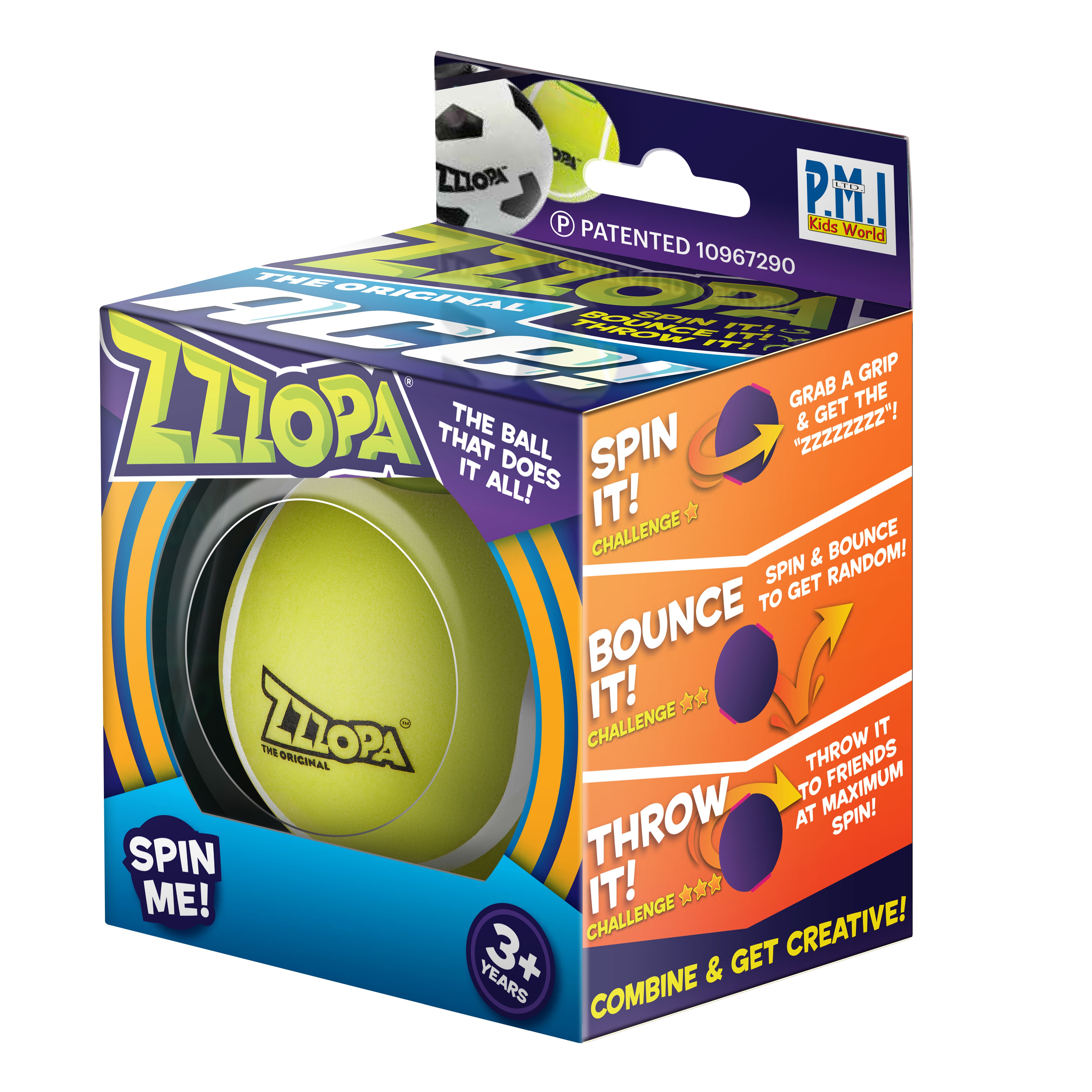 Zzzopa Ball Sport Range in 160 pcs In FSDU Asst.