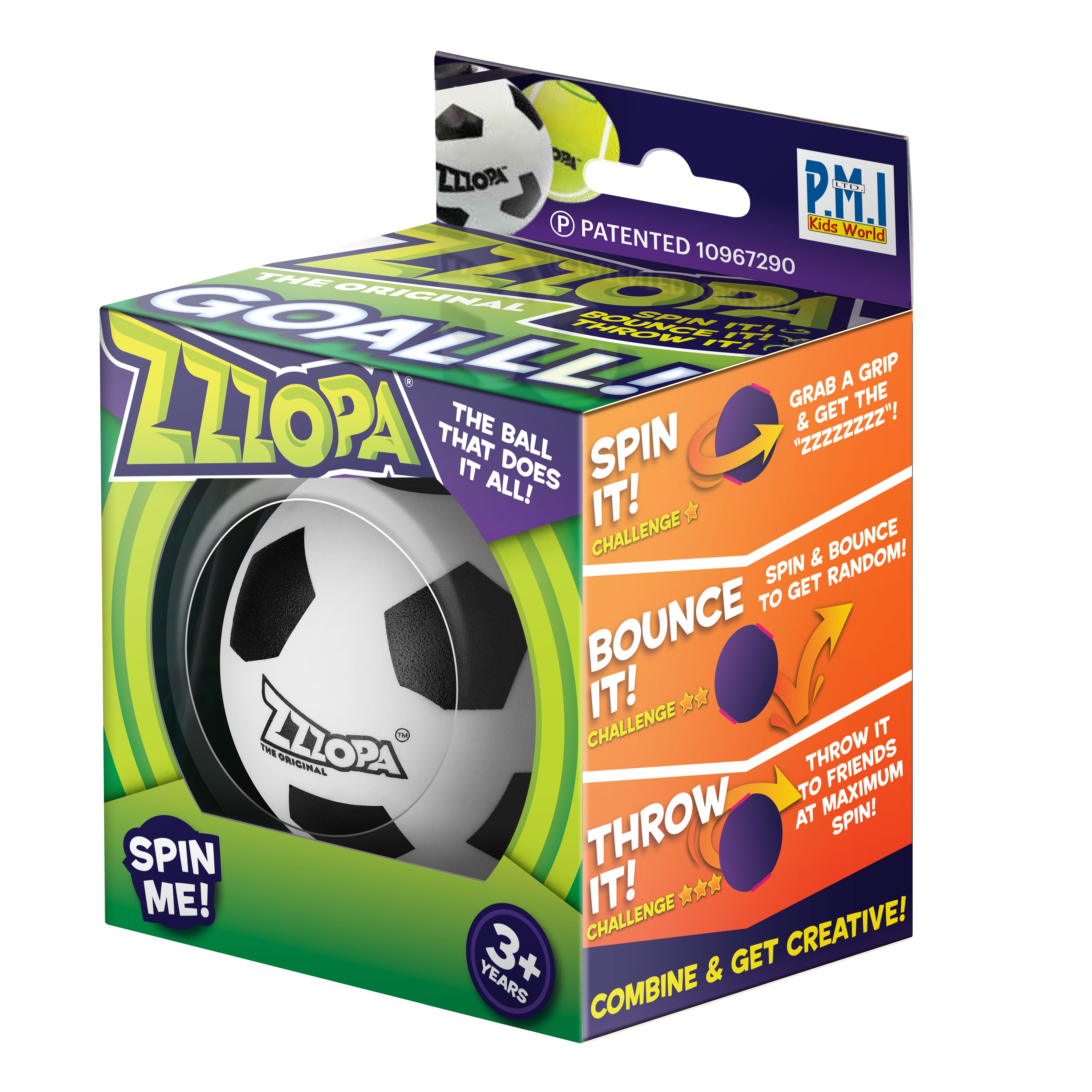 Zzzopa Ball Sport Range in 160 pcs In FSDU Asst.