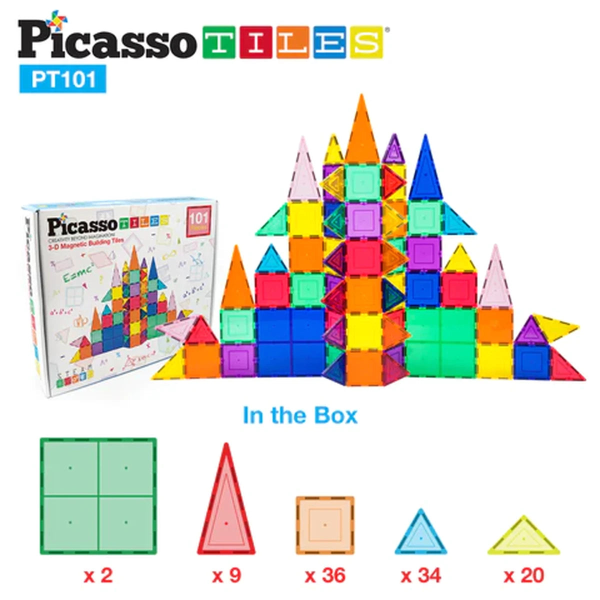PICASSO MAGNETIC 3D BLOCKS 101PCS