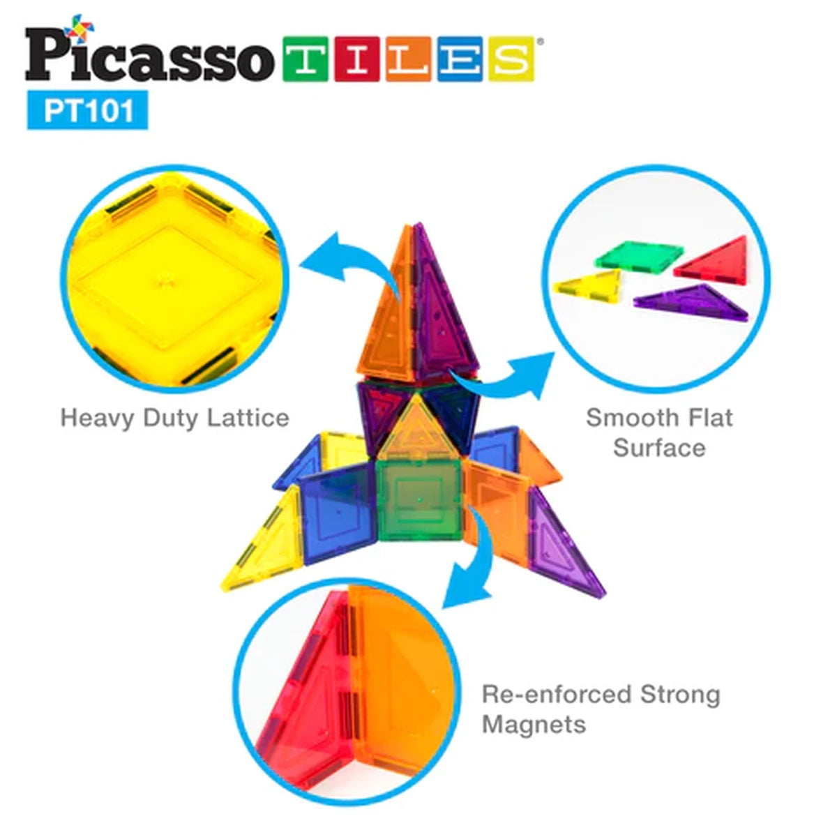PICASSO MAGNETIC 3D BLOCKS 101PCS