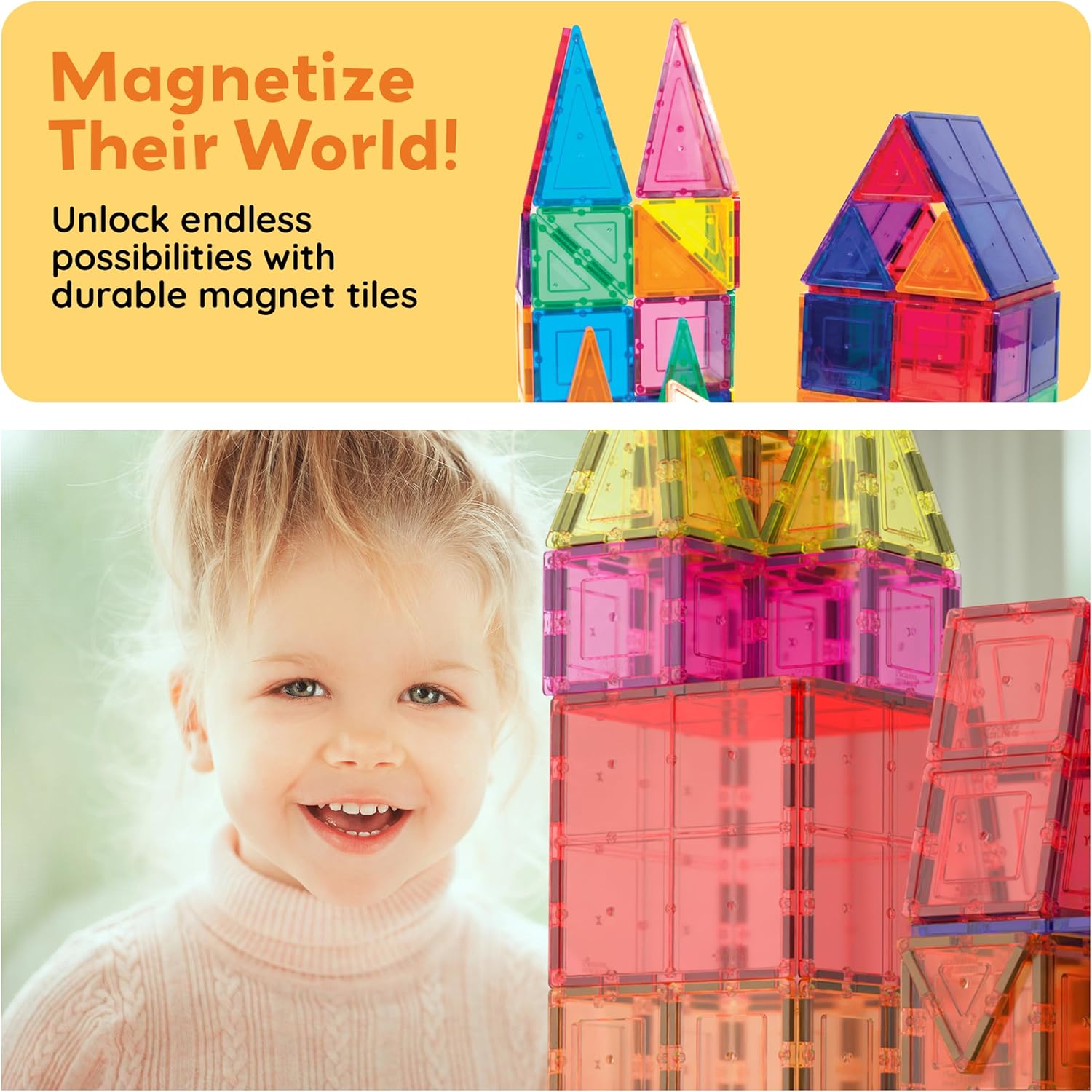 PICASSO MAGNETIC TILES 60PCS AMAZON EXC