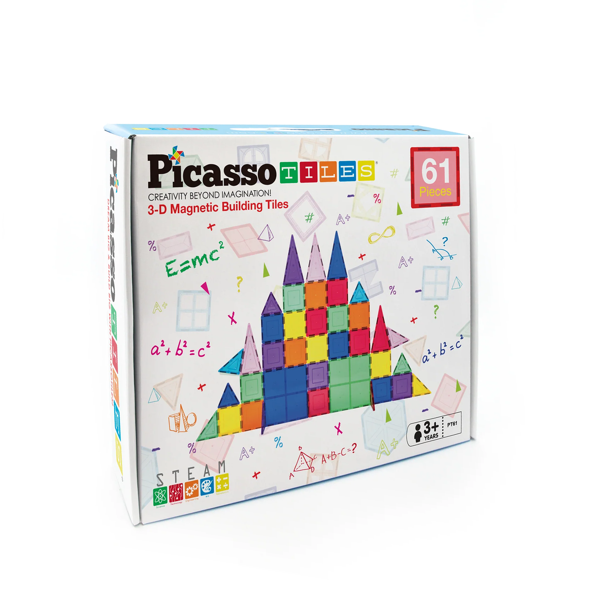 PICASSO MAGNETIC 3D BLOCKS 61PCS