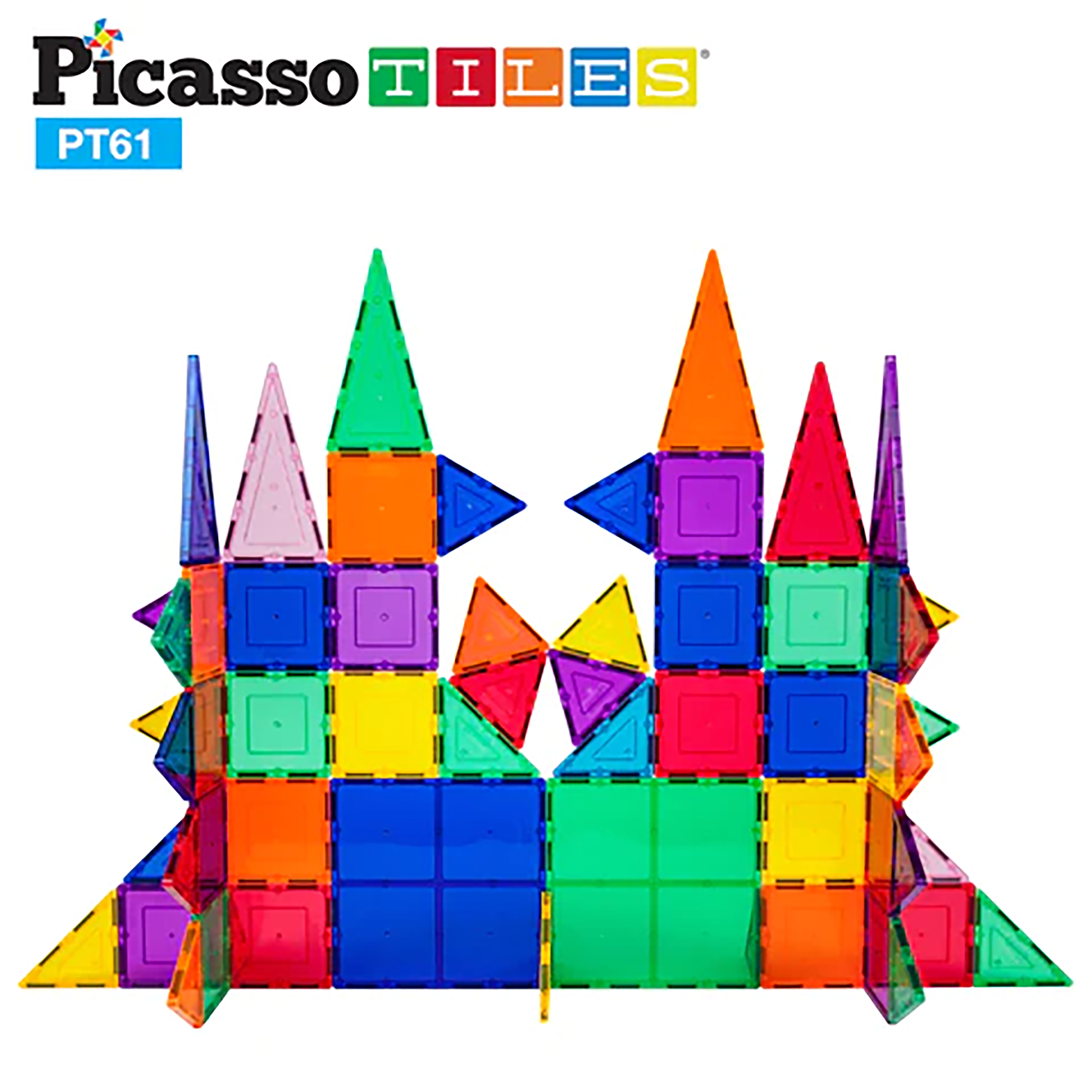 PICASSO MAGNETIC 3D BLOCKS 61PCS