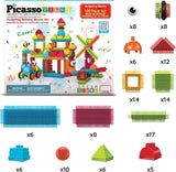 PICASSO MAG.BLOCKS HEDGHOG 120PC AMZN EXC