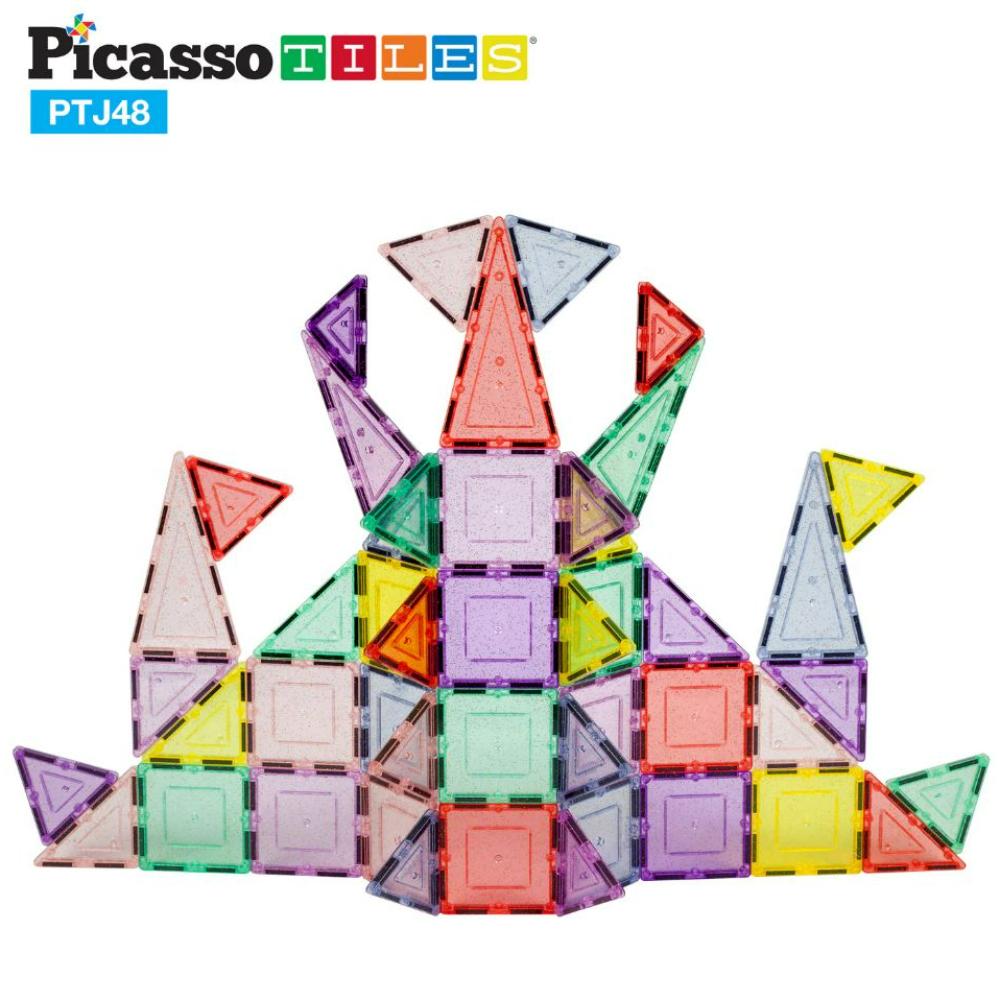 PICASSO MAGNETIC PASTEL GLITTER 48PCS