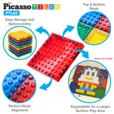 PICASSO MAGNETIC BRICKS+TILES 63PCS