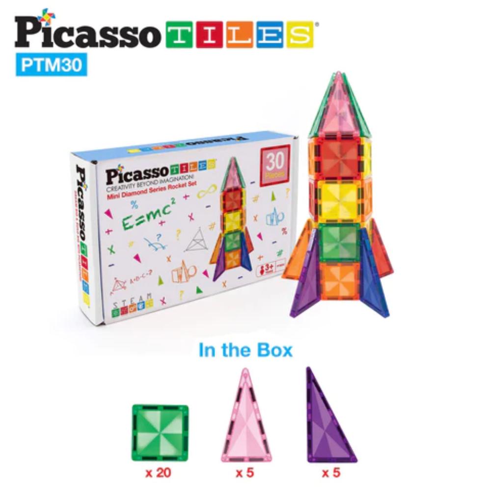 PICASSO MAG. MINI DIAMND ROCKET 30PCS