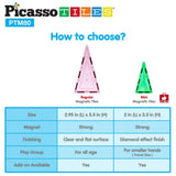 PICASSO MAG. MINI DIAMND BUILDNG 80PCS