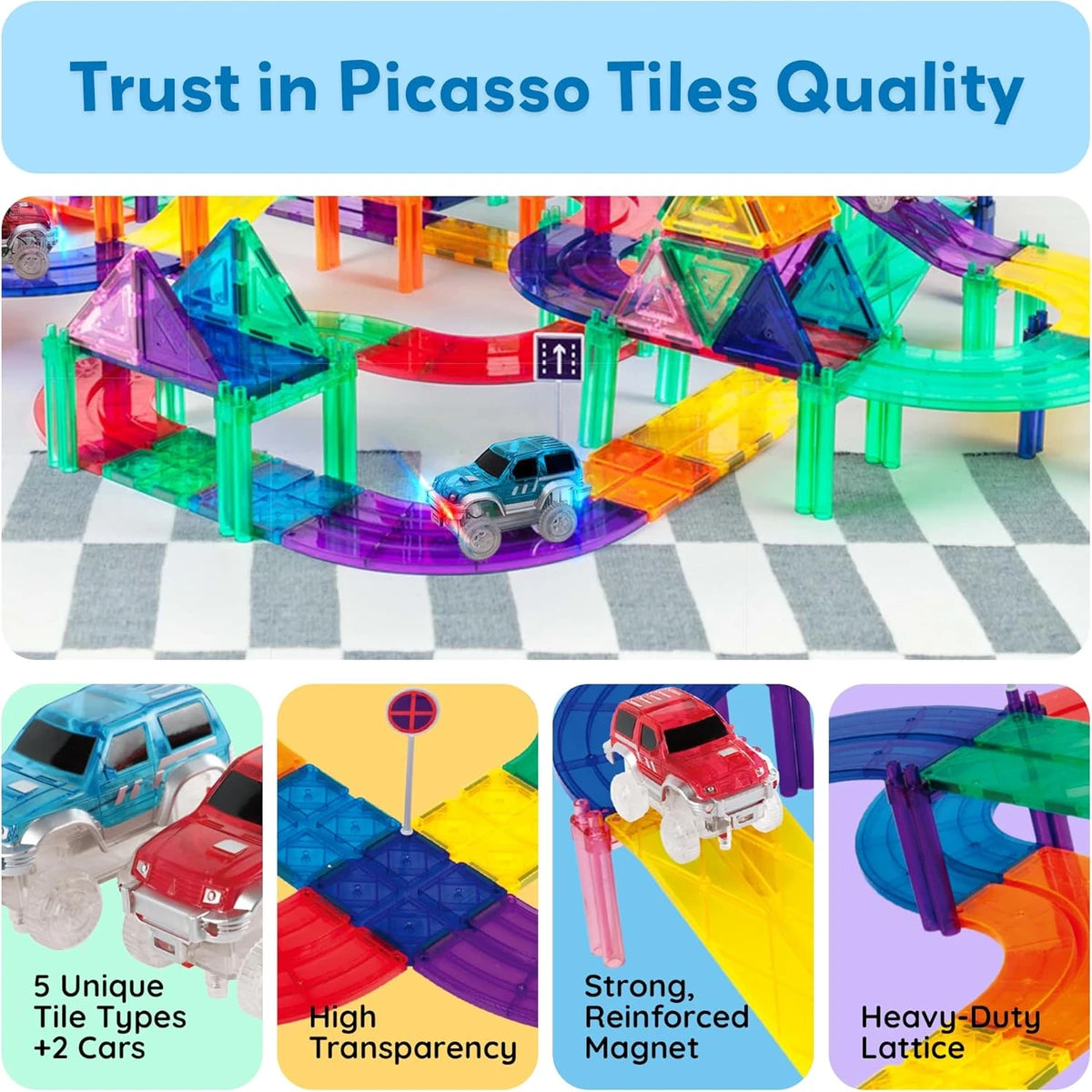 PICASSO MAGNETIC RACE TRACK 50PCS