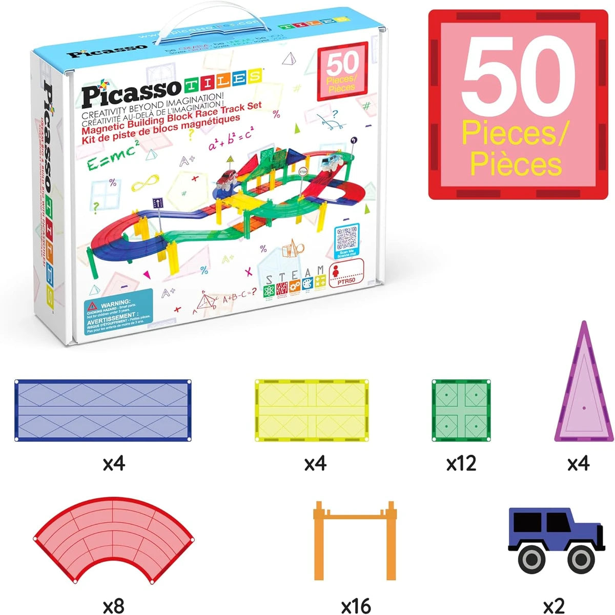 PICASSO MAGNETIC RACE TRACK 50PCS