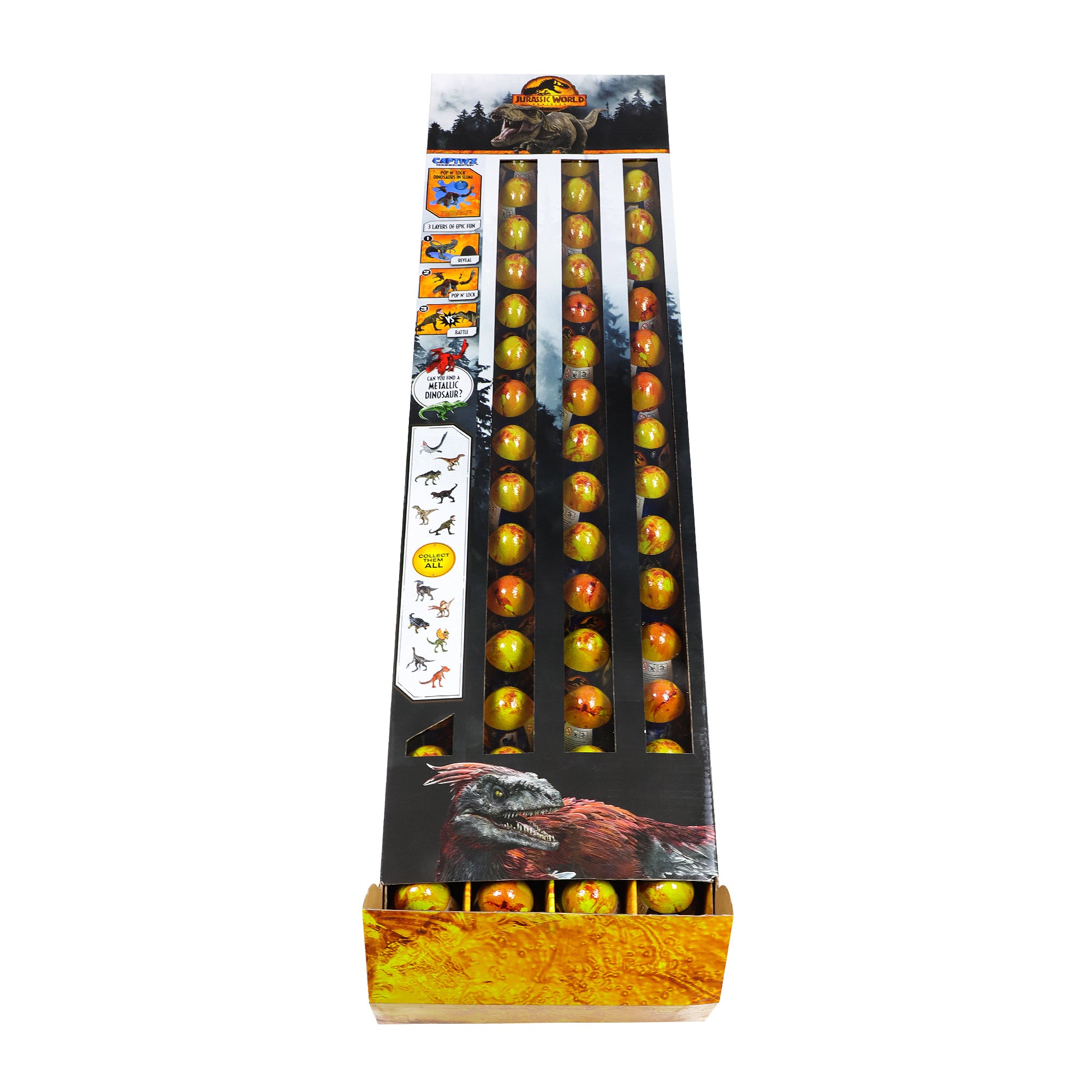 Jurassic CAPTIVZ Dominion Edition Slime Egg 48" (72pcs) Sidekick