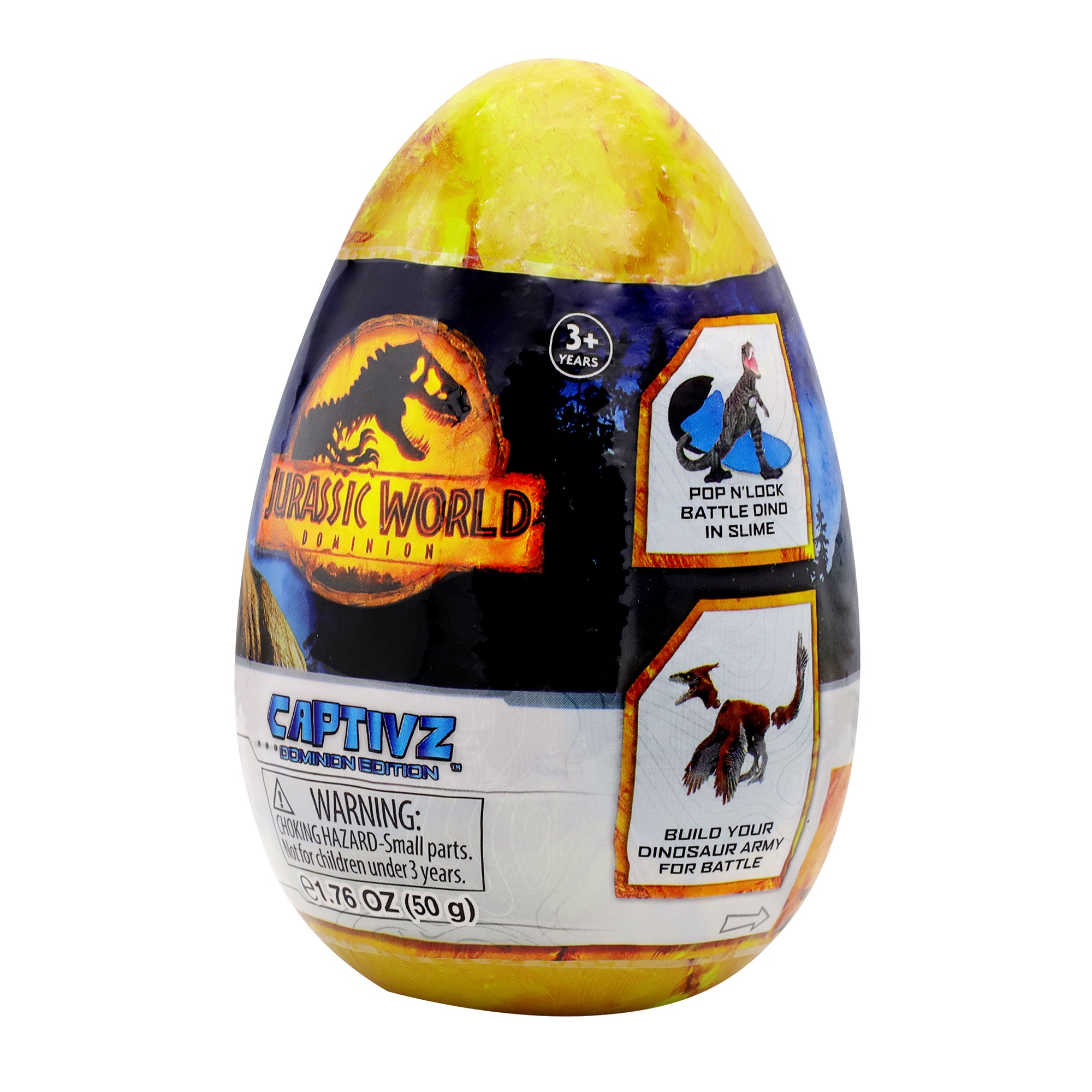 Jurassic CAPTIVZ Dominion Edition Slime Egg 48" (72pcs) Sidekick
