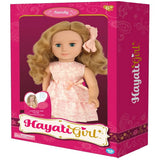HAYATI GIRL DOLL SANDY SHINNY DRESS 18IN