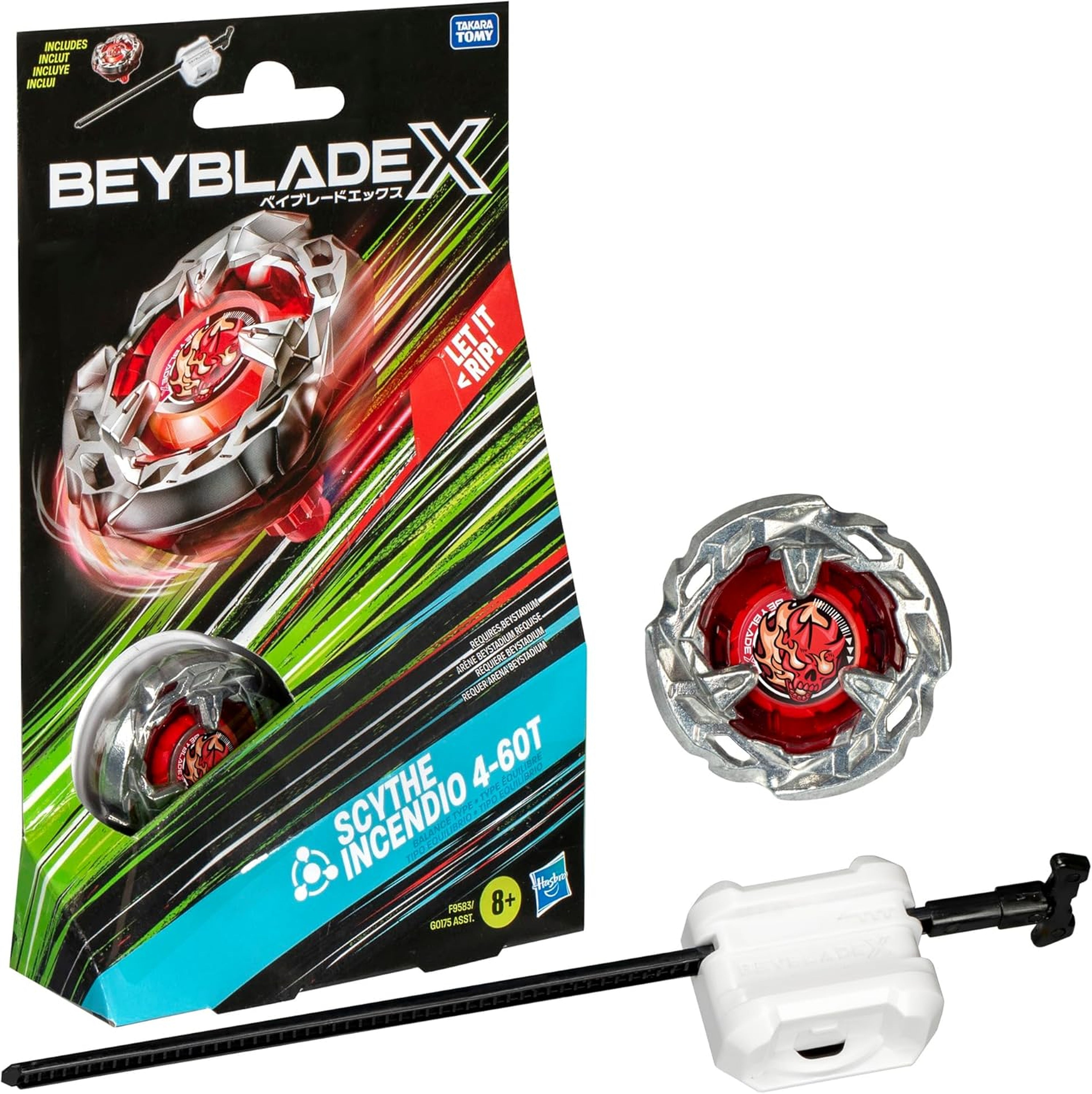 BBLADE X LAUNCHER SCYTHE INCENDIO 4 60T