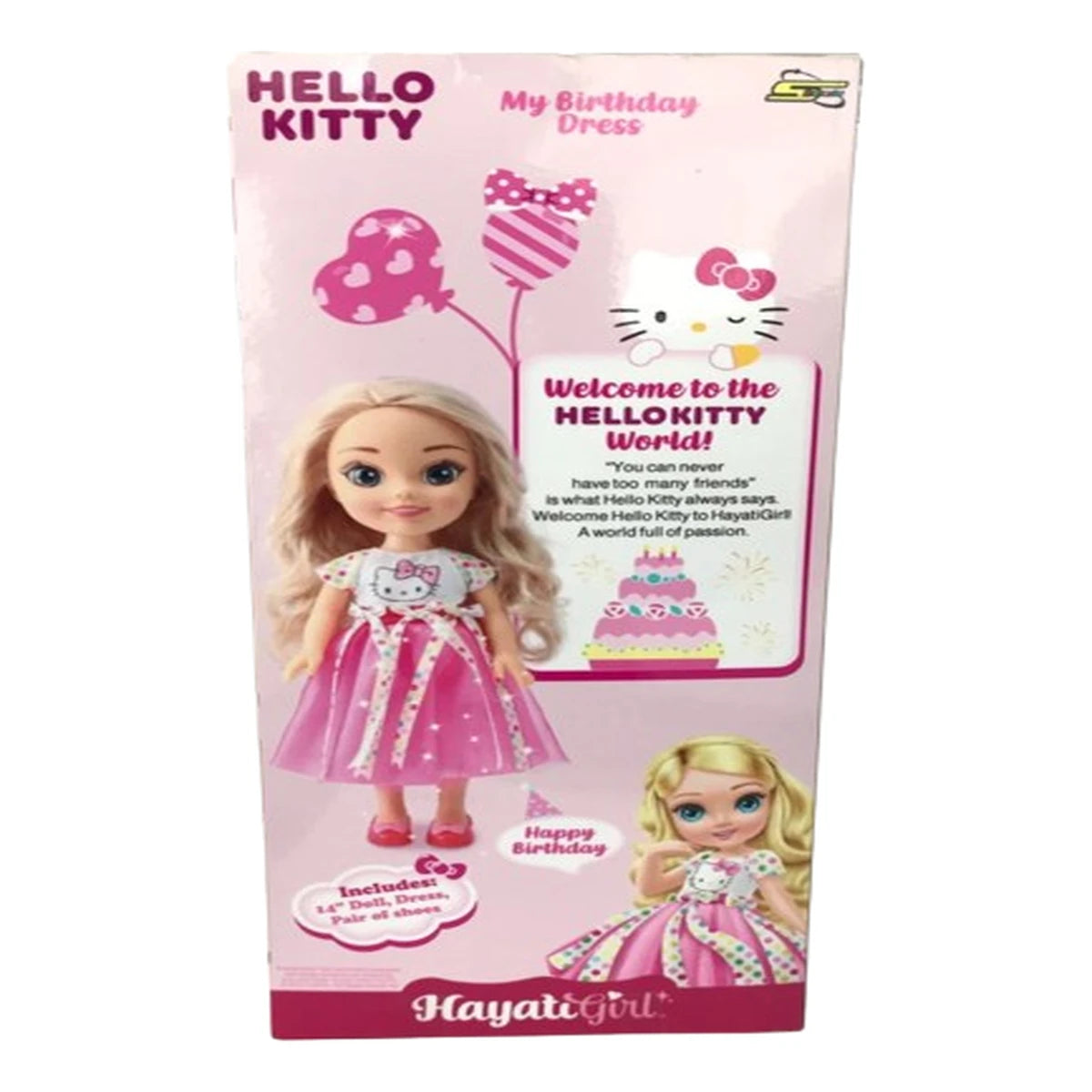 HAYATI GIRL DOLL HELLOKITTY BIRTHDAY 14