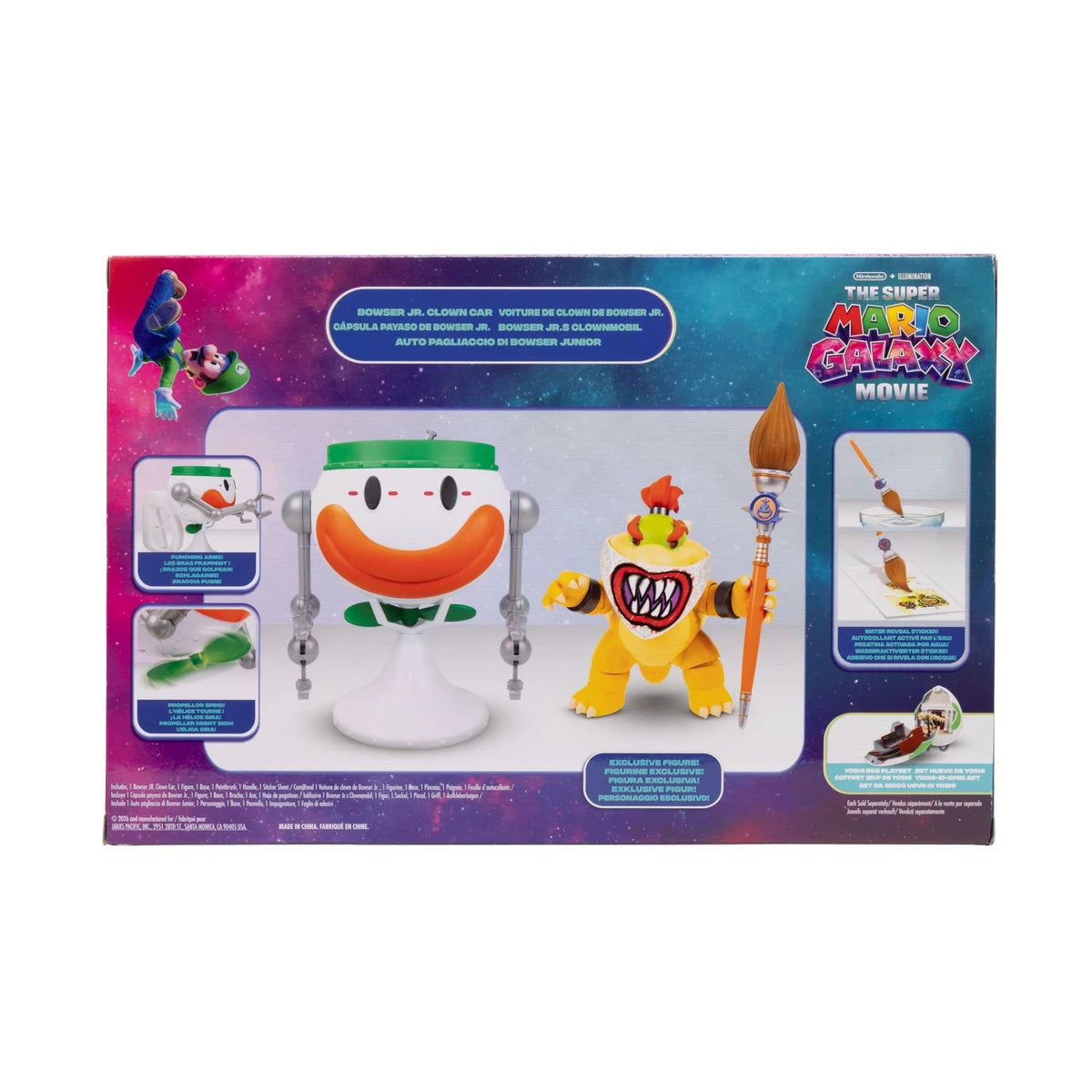 Nintendo Super Mario2 Movie Fig Pack - Bowser Jr. & Clown Car