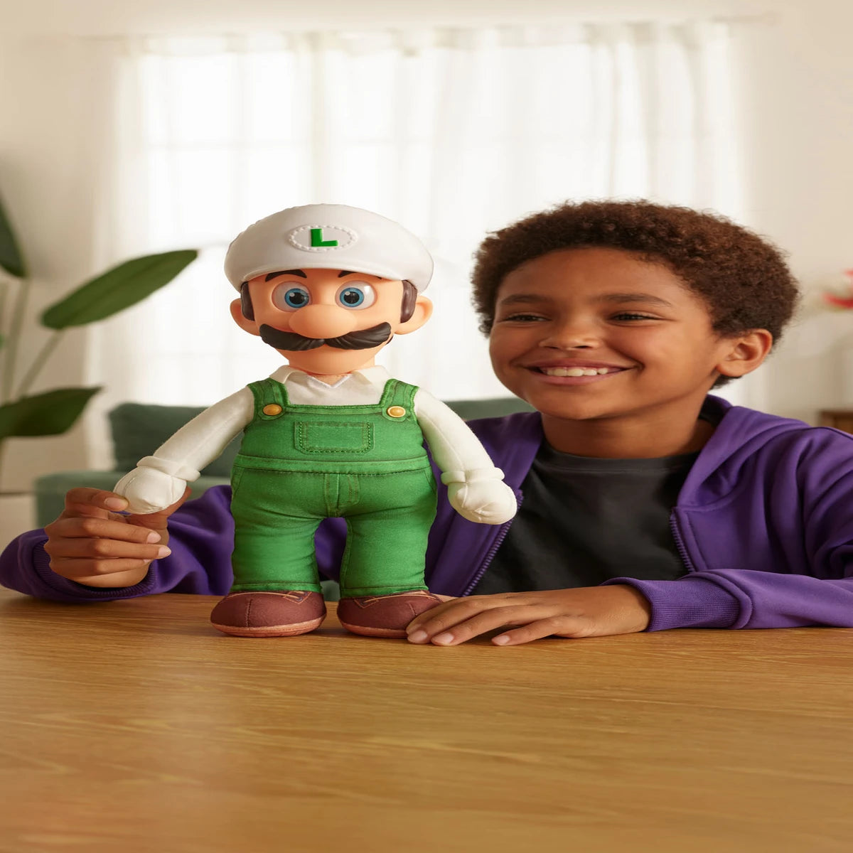 Nintendo Super Mario2 Movie Jumbo Roto Plush - Fire Mario