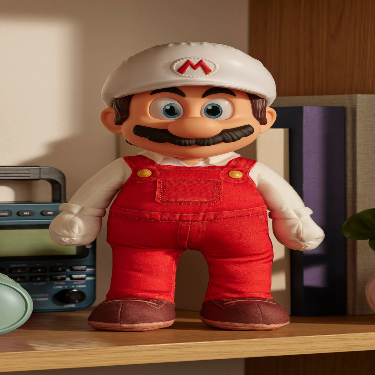 Nintendo Super Mario2 Movie Jumbo Roto Plush - Fire Mario